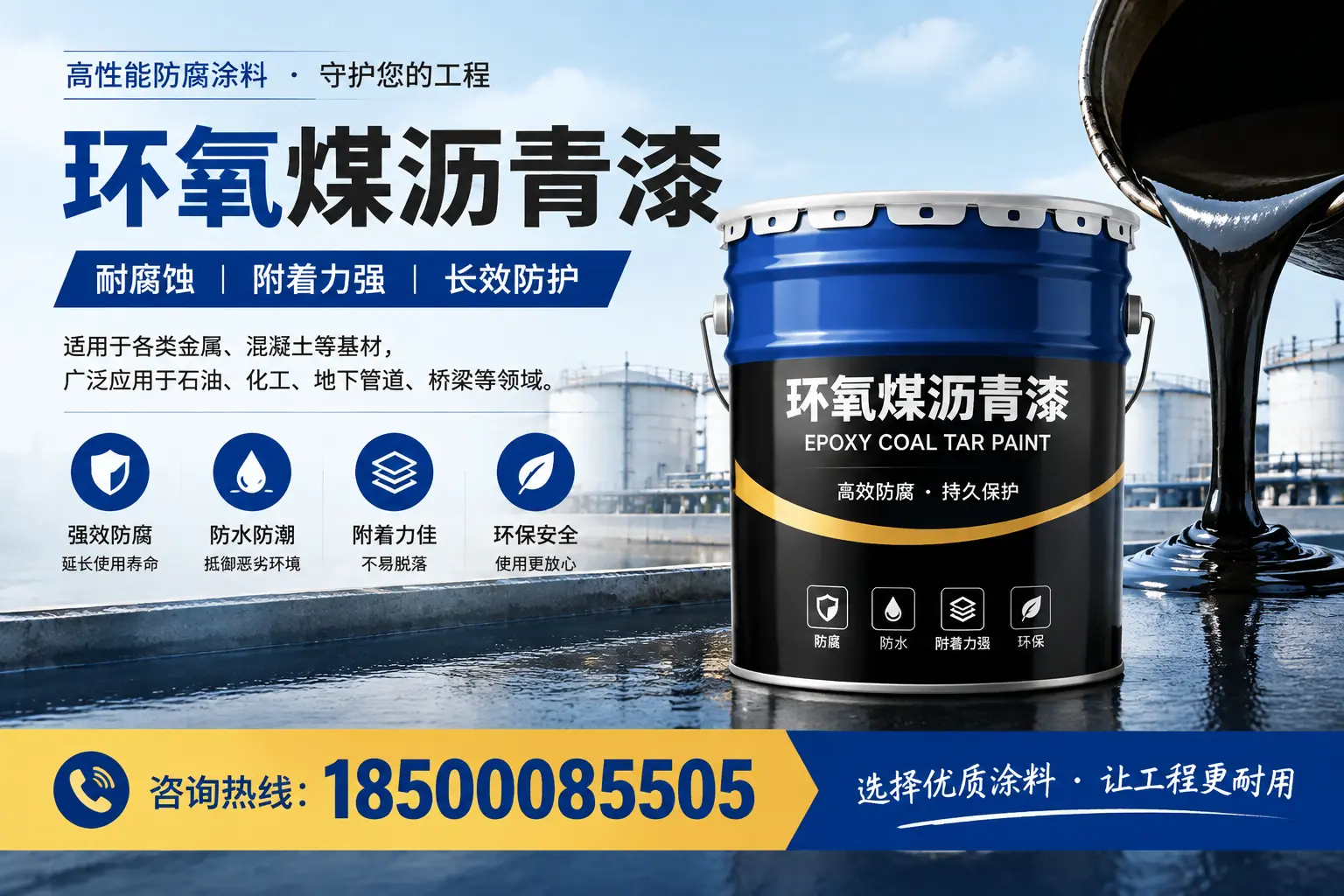 如何在东方选择合适的环氧煤沥青漆？实用指南
